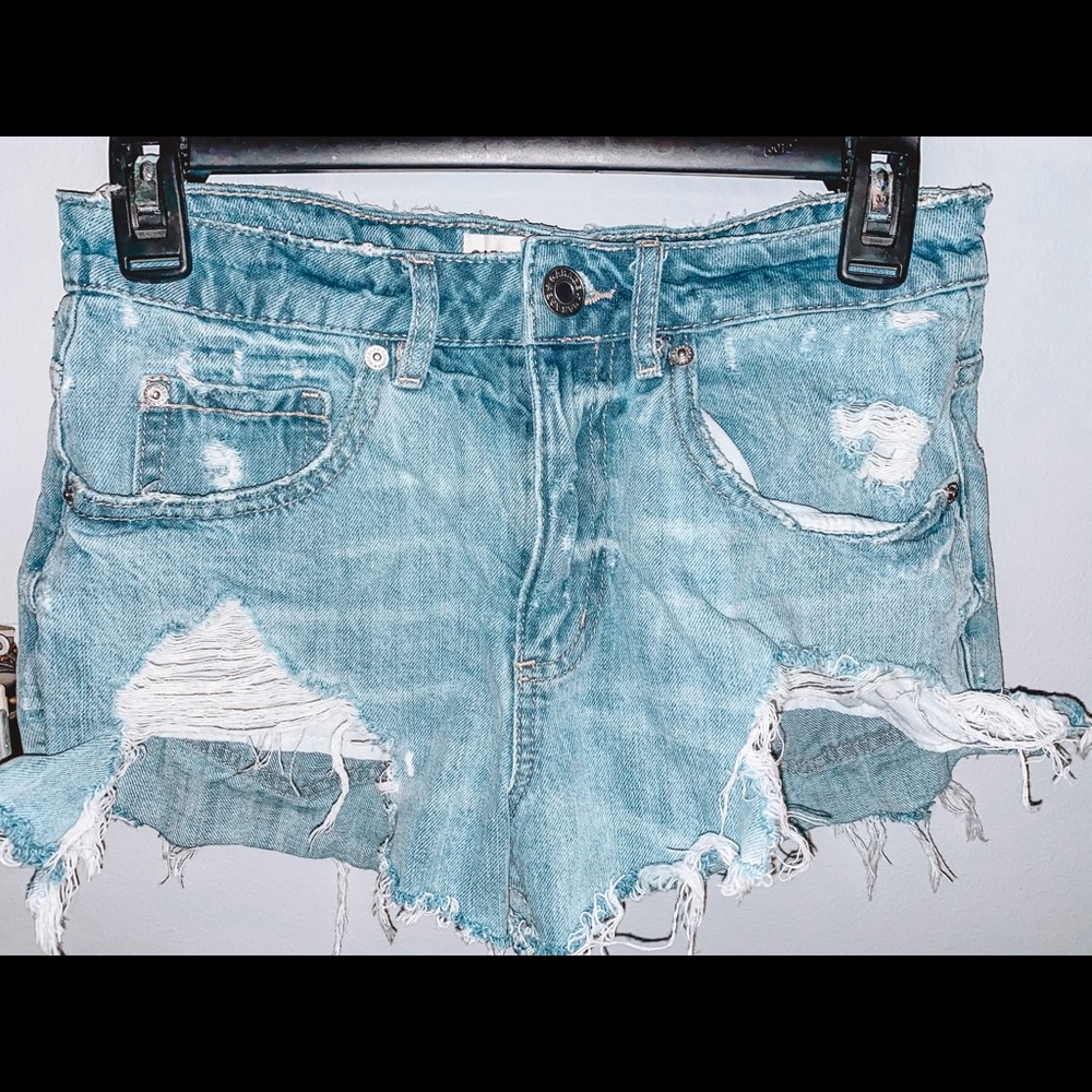 jean shorts